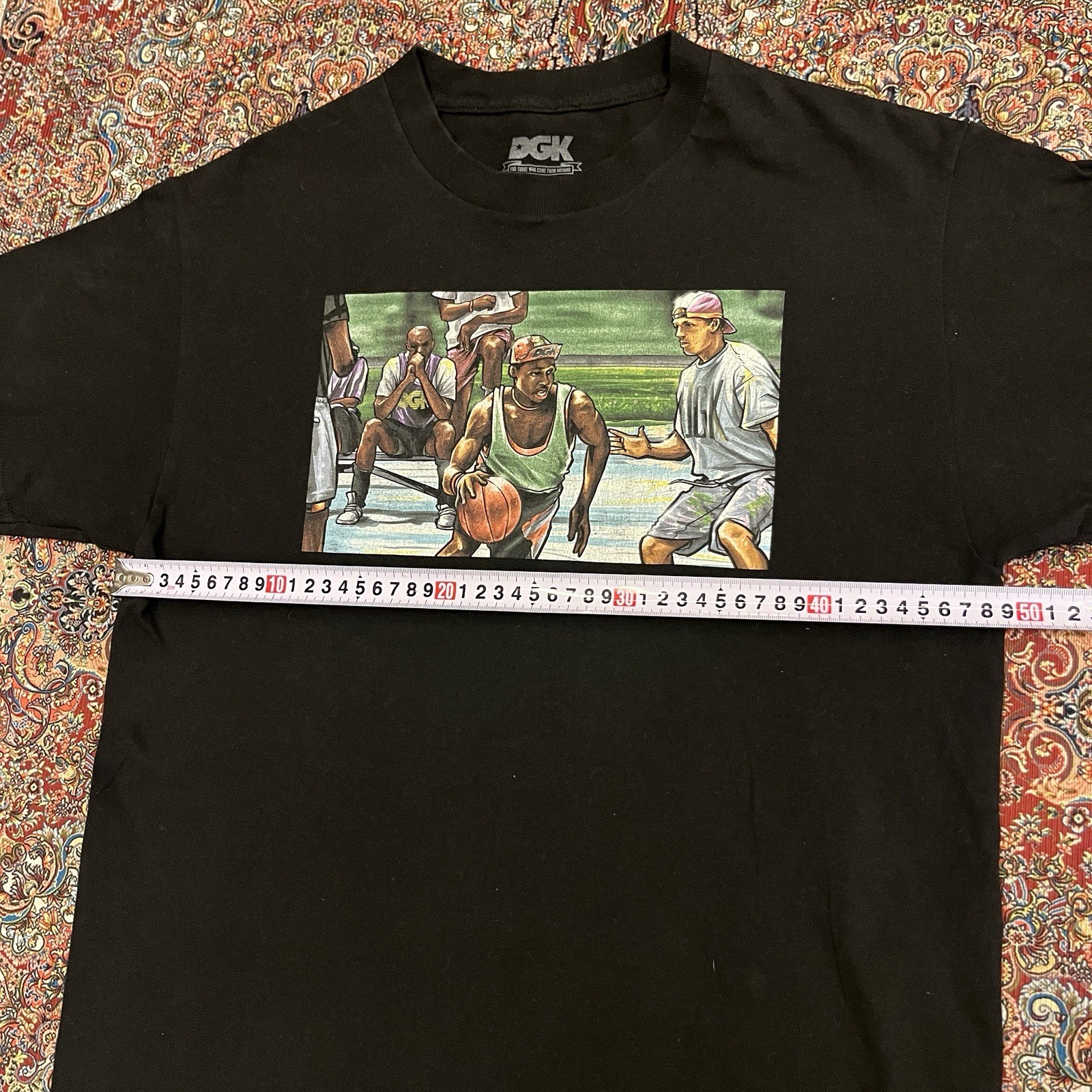 DGK White Men Cant Jump T Shirt Medium Basketball Movie Graphic Black Vintage St gallery