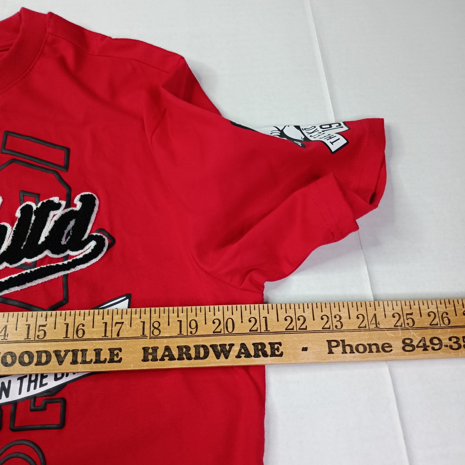 Ecko Unltd Graphic T-Shirt Men's Size M Medium True Red Short Sleeve Embroidered gallery