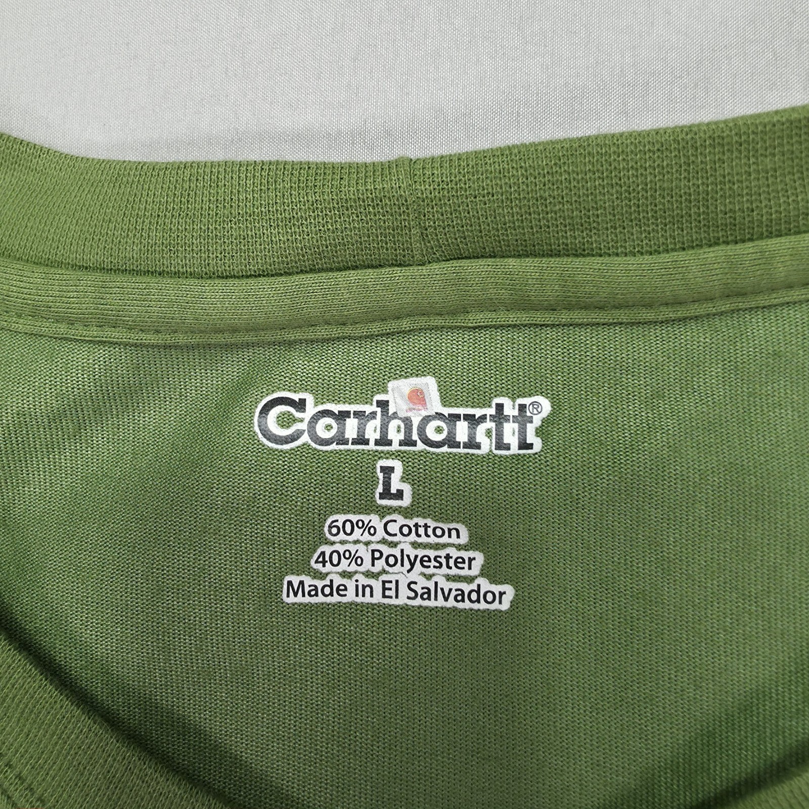 Carhartt Shirt Mens Large Pocket Tee Workwear Work Dry Casual Fit Utility Wear gallery