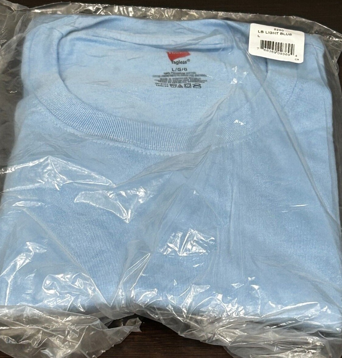Hanes Tagless 100% Preshrunk Cotton Men's Size Large Tee Shirts Many Colors gallery