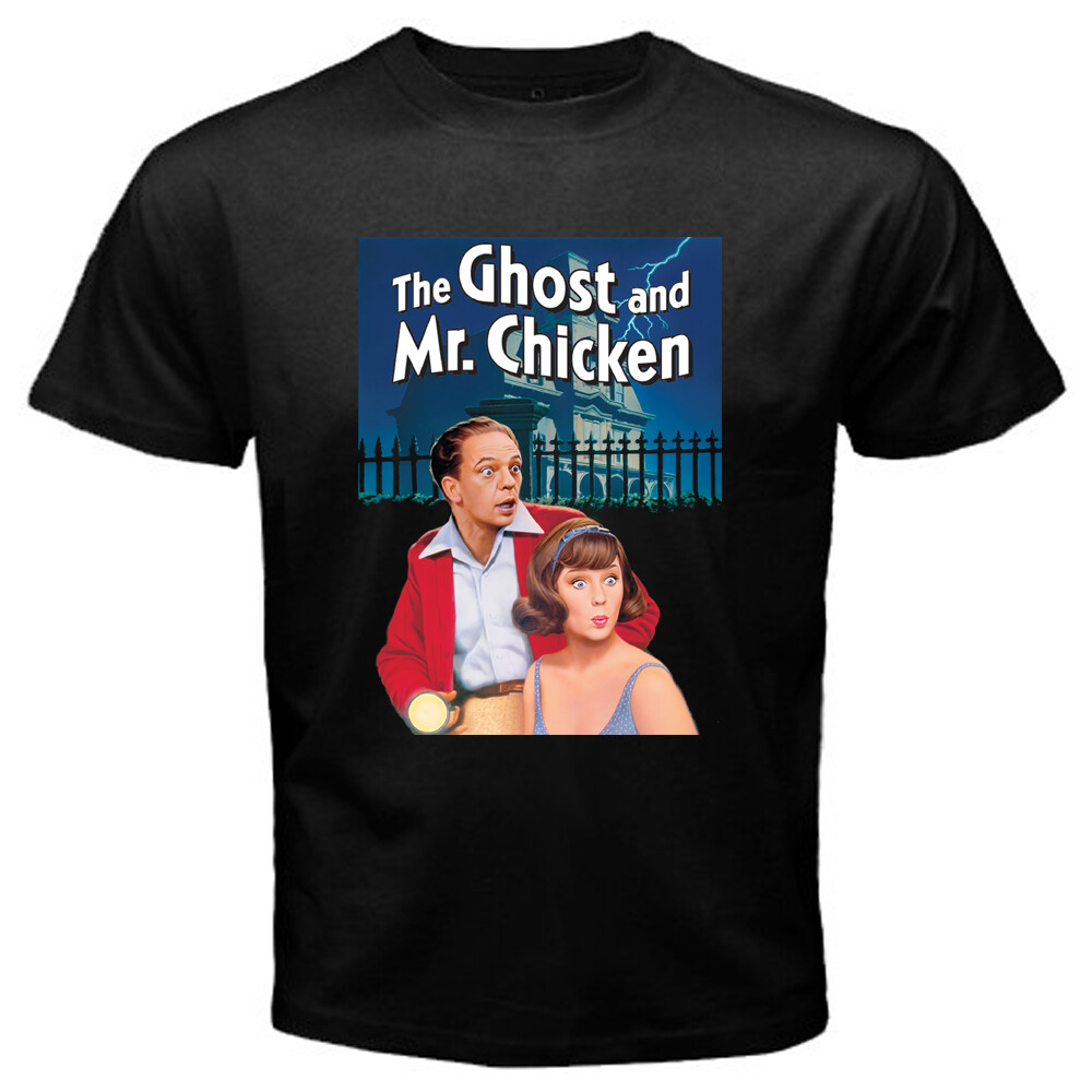 The Ghost And Mr. Chicken Don Knotts Men's Black T-Shirt Size S to 5XL gallery