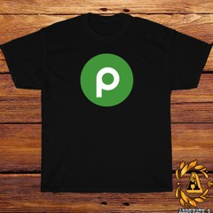 Publix Supermarket Logo Black/Sport Grey/White/Navy/Red T-Shirt S-5XL