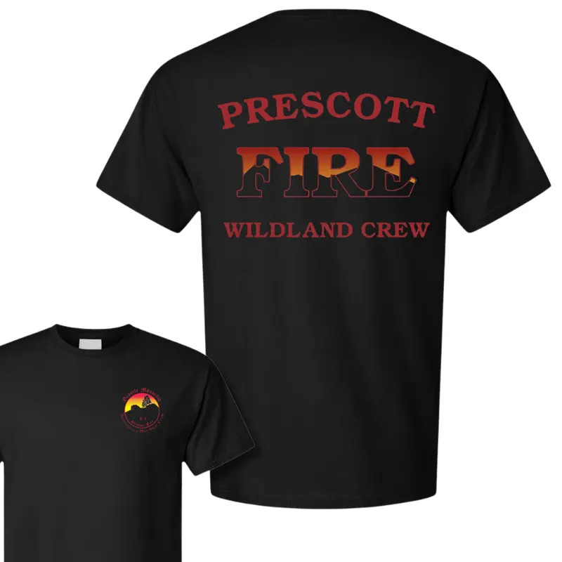 Granite Mountain Hotshots Firefighter T-Shirt, Wildland Crew Tribute Graphic Tee gallery