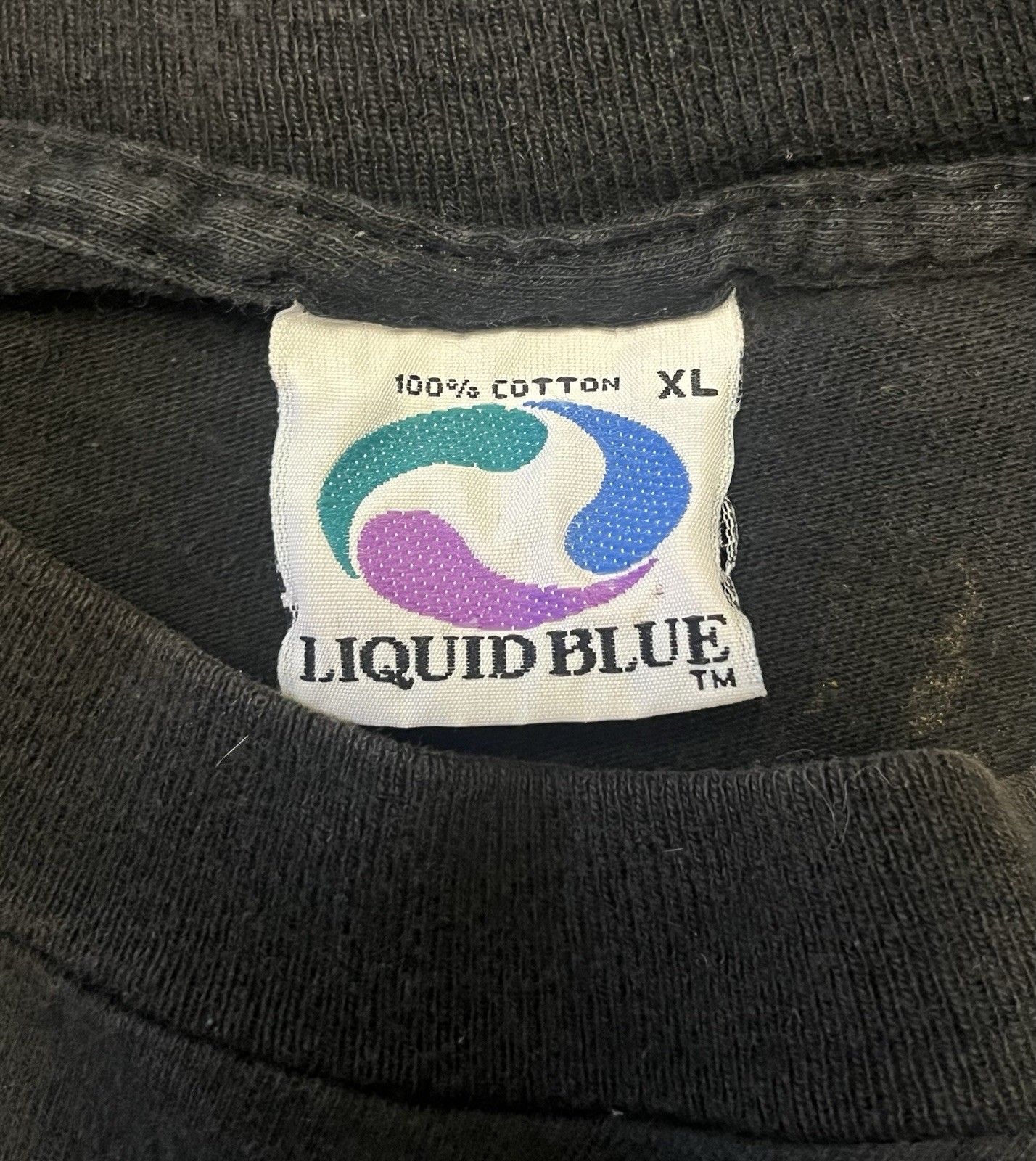 Liquid Blue Vintage Original 1994 Wizard X-Large All Over Print Single Stitch gallery