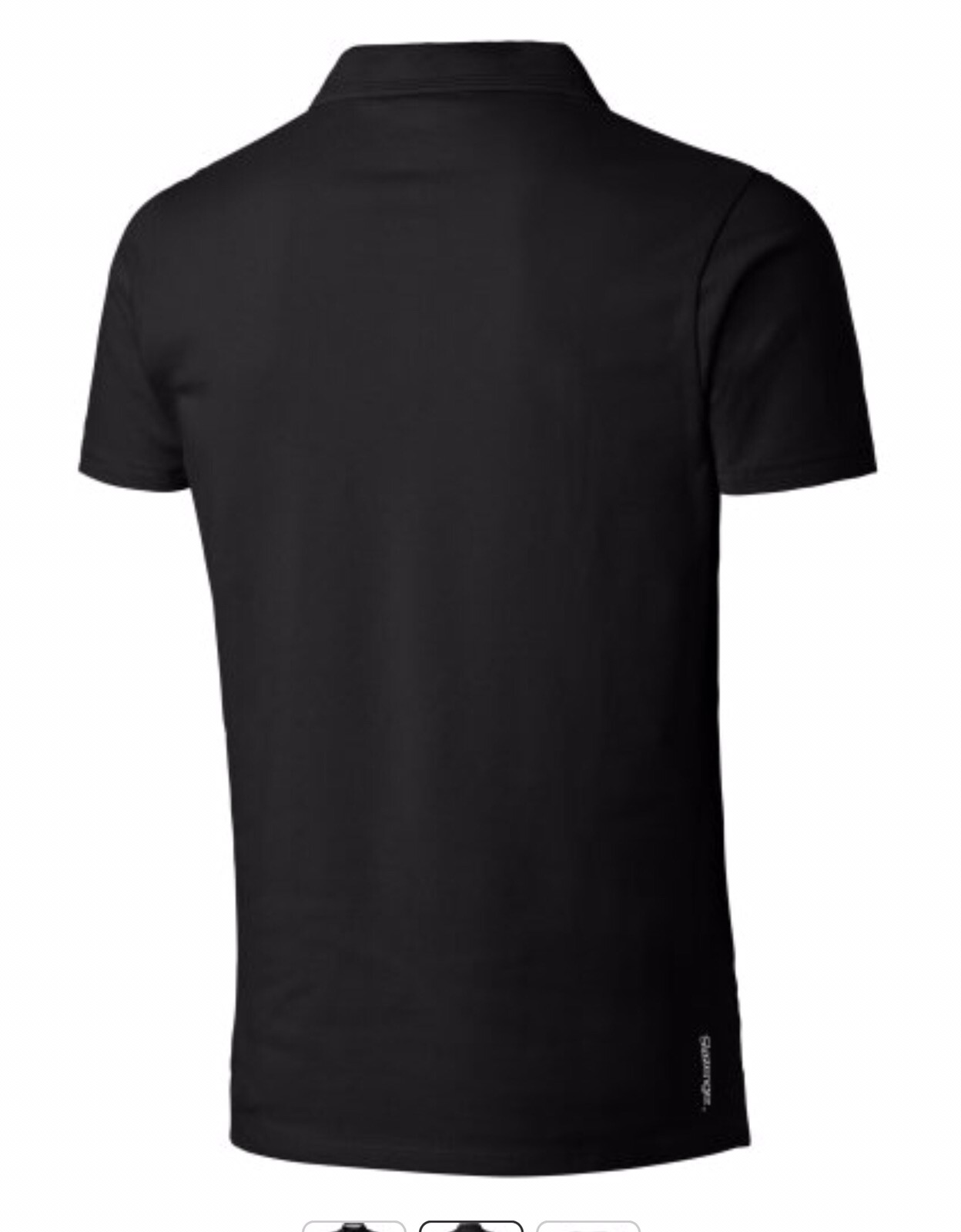 Slazenger Mens Hacker Short Sleeve Polo Black Medium gallery