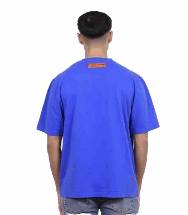 HERON PRESTON Embroided Logo Neck T-shirt Size Large GENUINE RRP £200 #E2 gallery