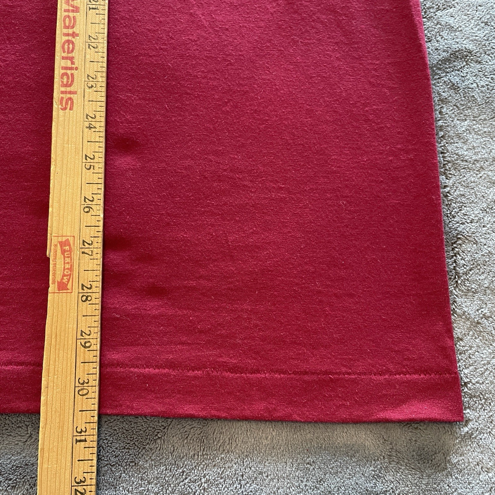 VTG 90s Single Stitch T-Shirt Mens XXL Red Tiger Art Basketball Hipster USA Made gallery