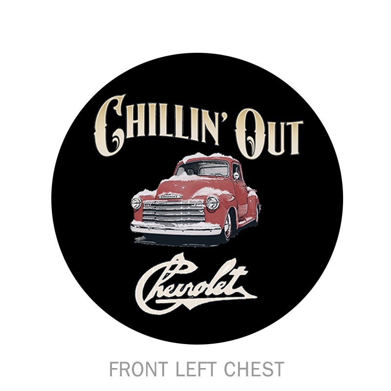 Chevy Trucks Chillin' Out With Some Old Friends T-Shirt Black Official Licensed gallery