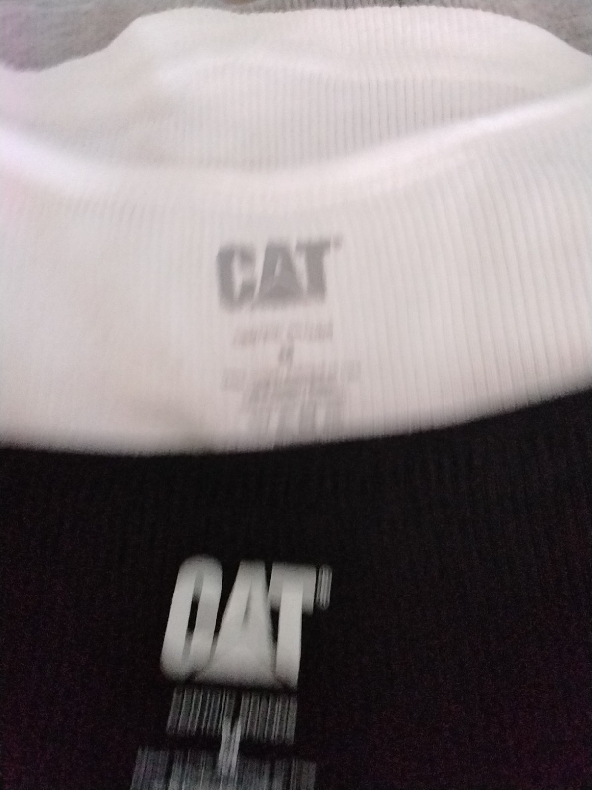 Caterpillar ~ Mens ( Lot Of 3 ) Tanks Tops Undershirts Cotton Blend CAT Size Med gallery