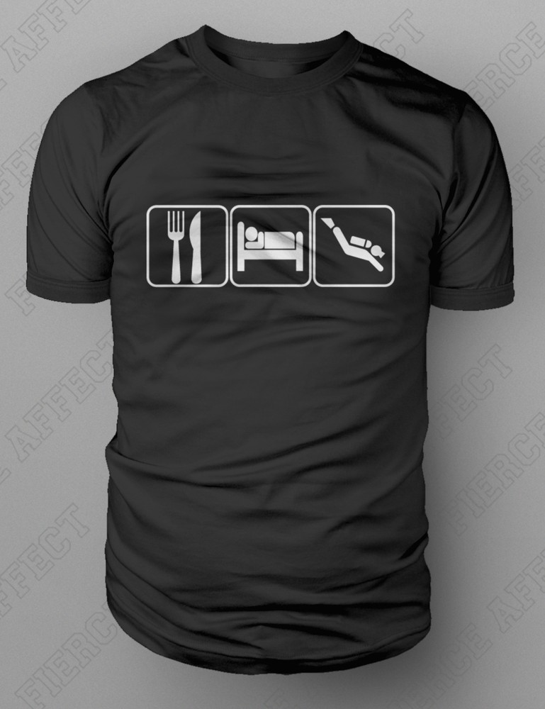 Eat Sleep SCUBA Snorkelling Frogman Diver Diving Fins Dry Suit T-shirt M-XXL New