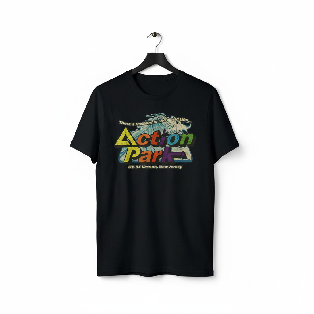 Funny Action Park New Jersey 1978 Vintage T-Shirt TA79 gallery