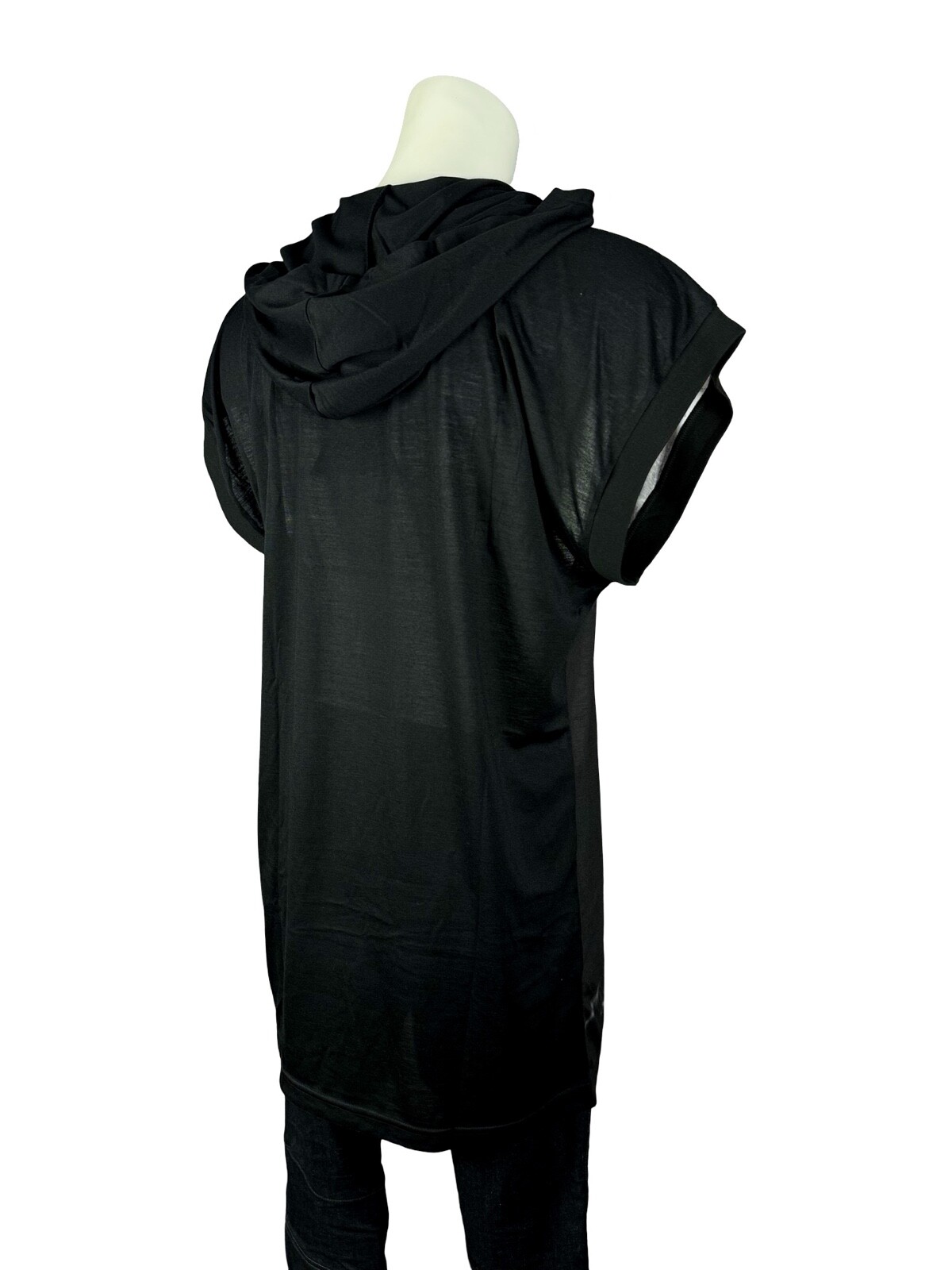 Widow by Lip Service Goth Cult Occult Shaman Ritual Hood Long T Shirt gallery