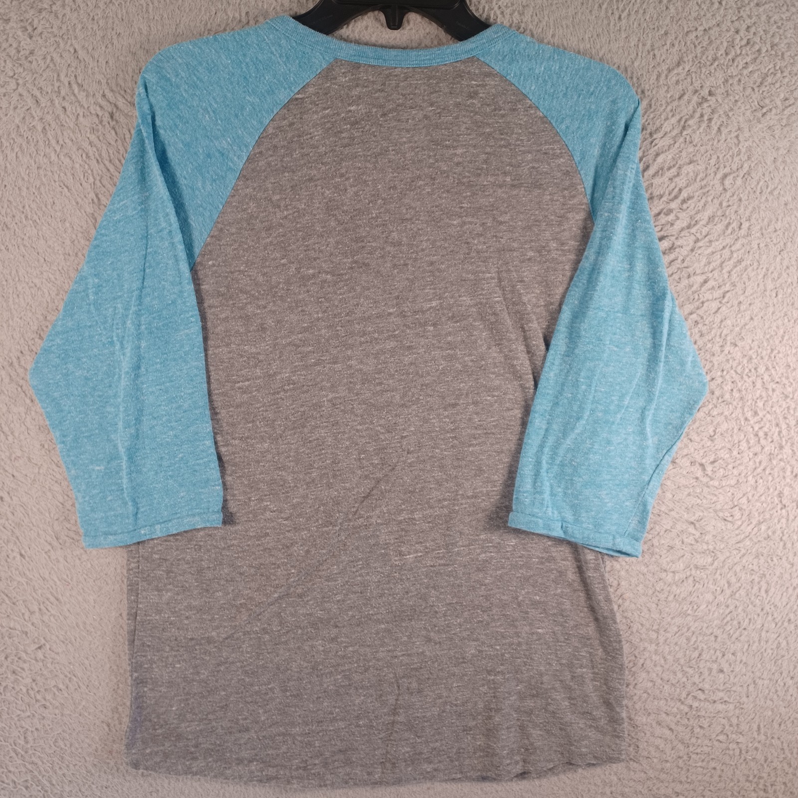 Multicolor Colorblock Shirt Size Medium Round Neck Stretch Comfortable Soft gallery