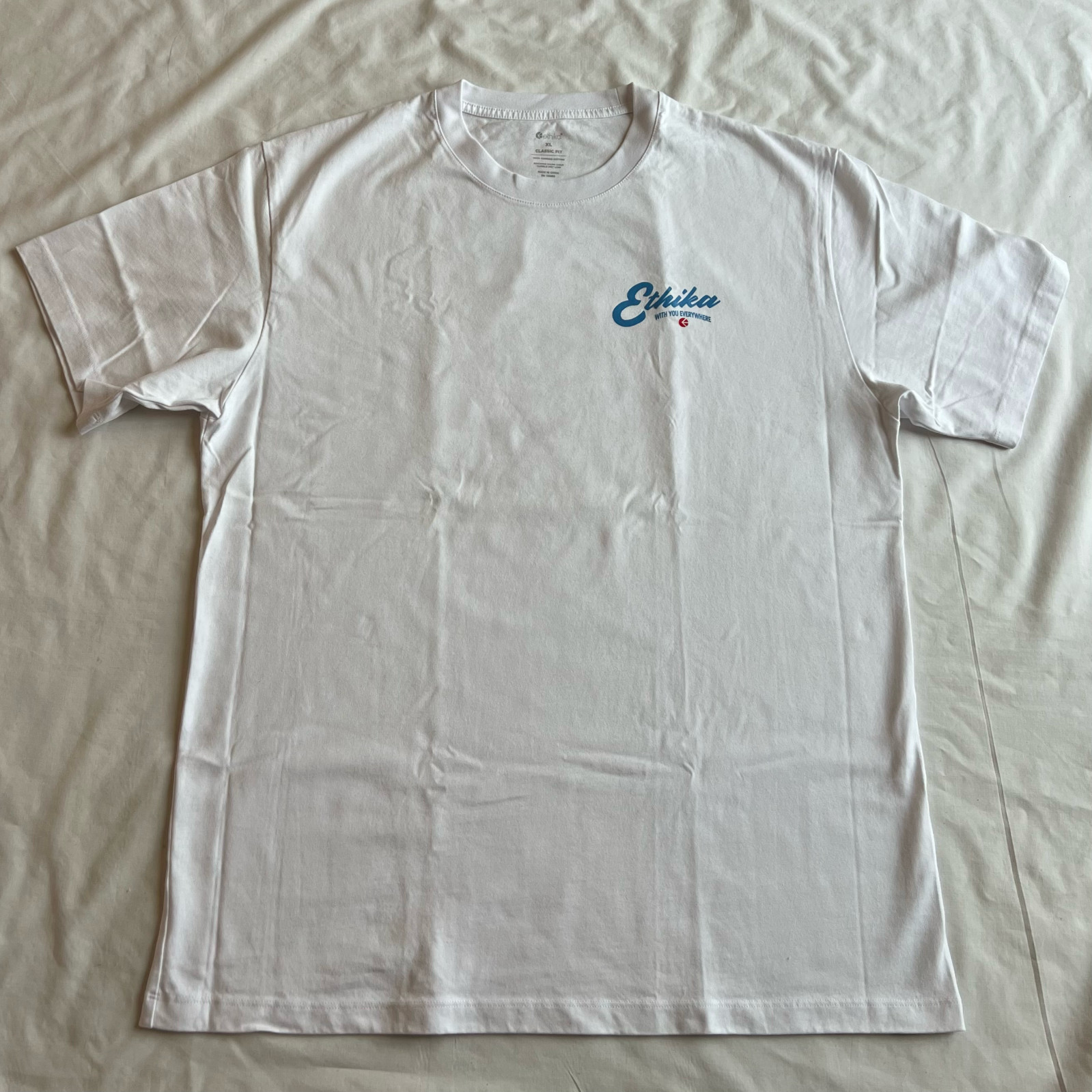 Ethika White With You Everywhere Monster Truck Graphic T-Shirt - Men's X-Large gallery