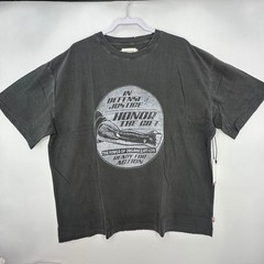 Honor The Gift HTG Ready For Action Tee Mens 2XL Black NWT Distressed Oversized