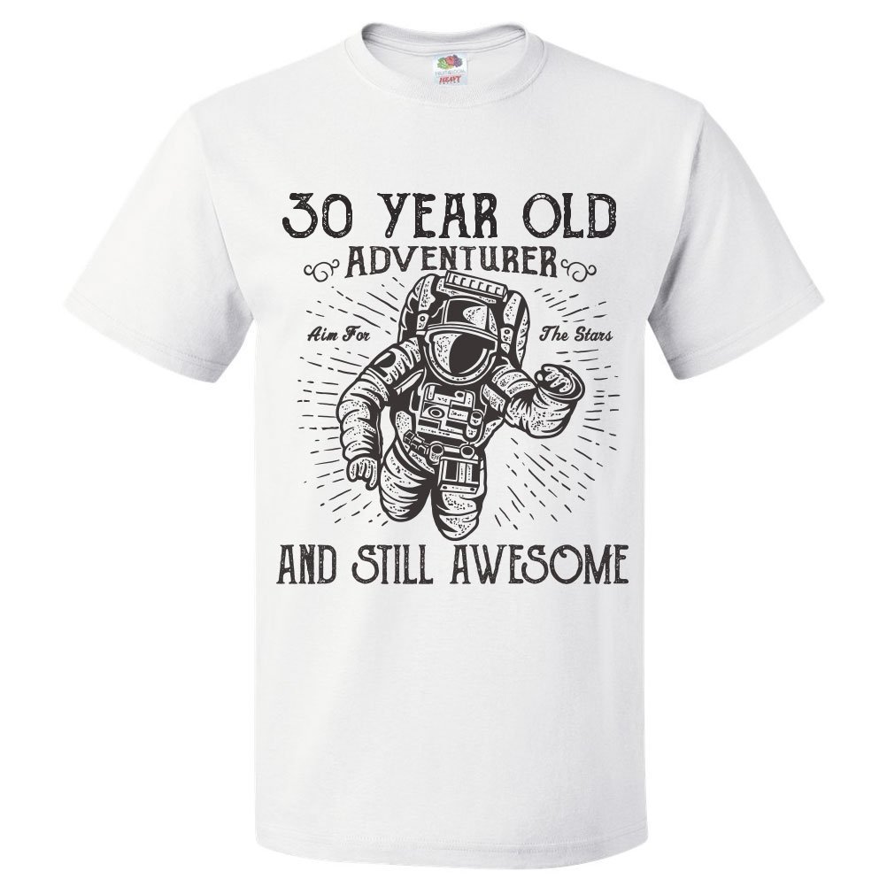 30th Birthday Gift For 30 Year Old Adventurer T Shirt