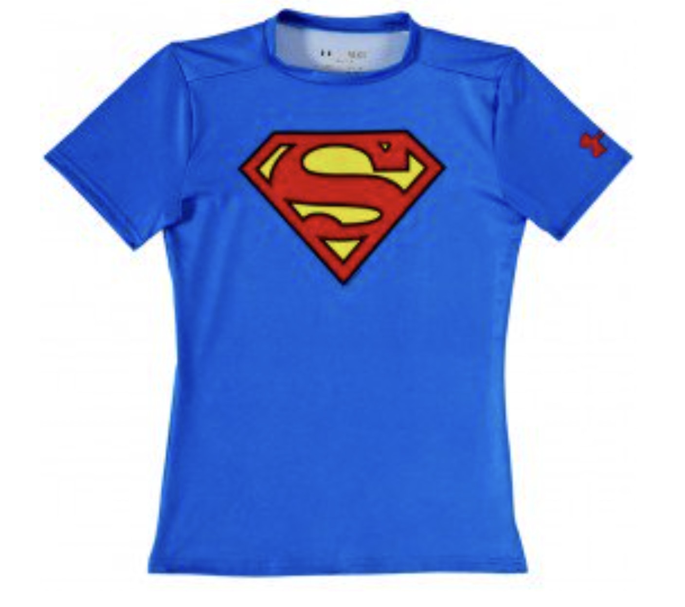 Under Armour x Superman Compression Shirt Blue (1244399-401) Men's size S-M gallery