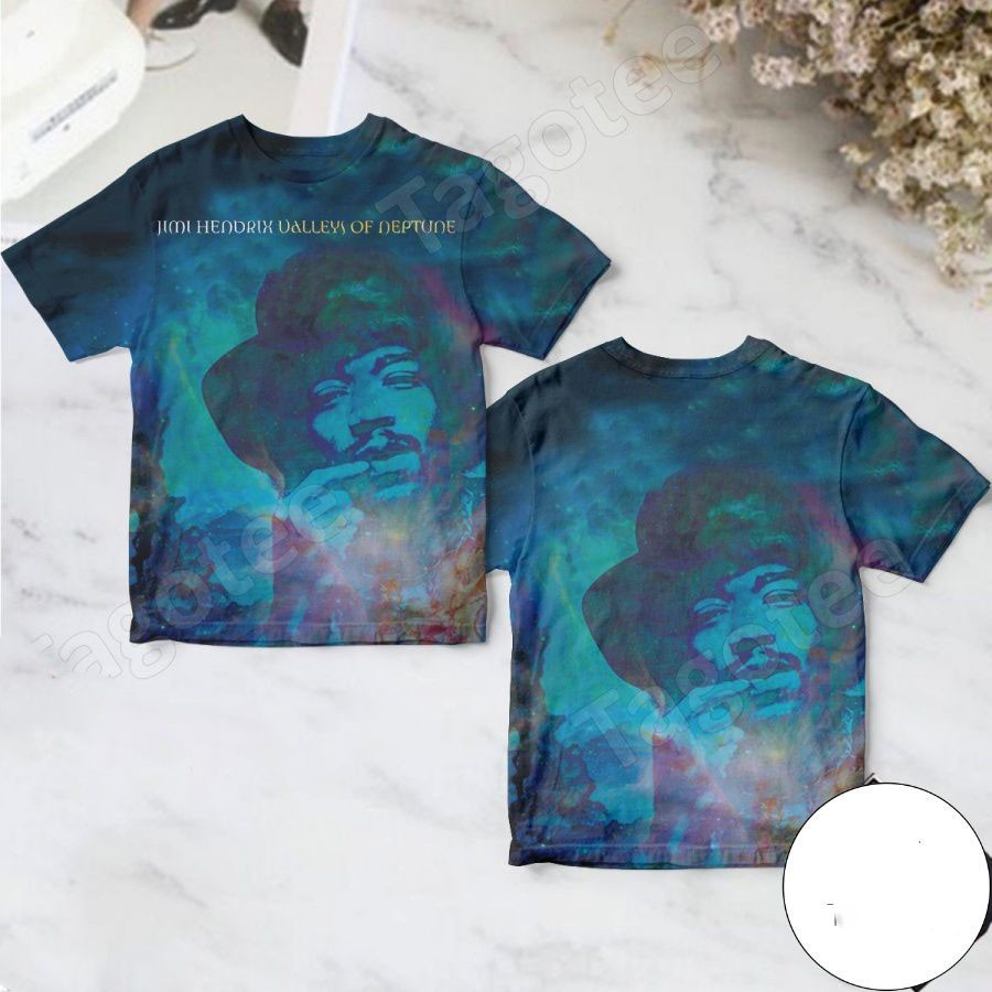 3D AOP Jimi Hendrix Valleys Of Neptune Unisex Shirt All Size R481