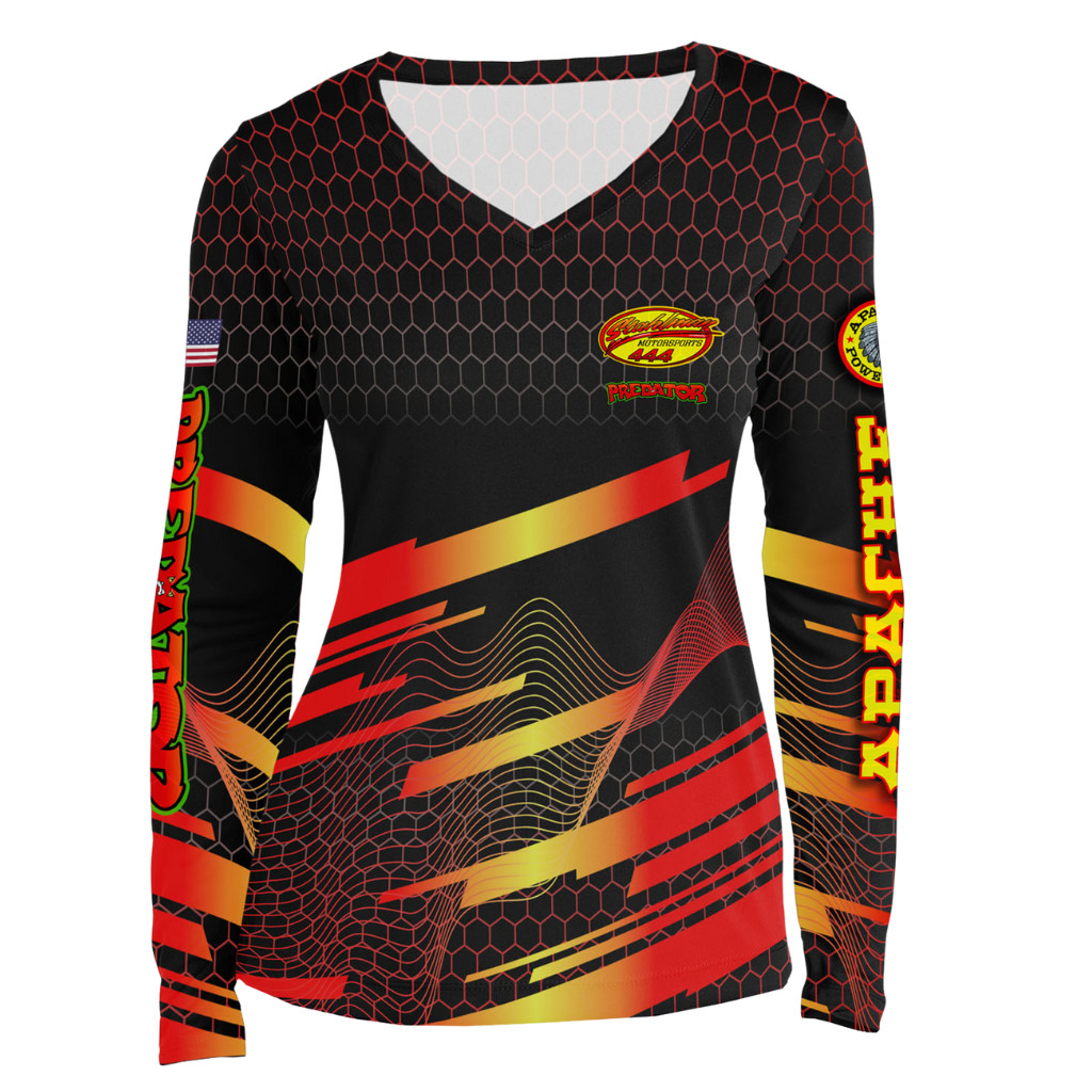 Women’s PREDATOR Race Shirt | Moisture Management | Long Sleeve