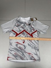 Asics CJ-Line Light Running Half Zip Top Grey Red White Size XL $77 2091A628 NWT