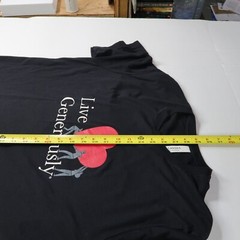Bella + Canvas Tee Shirt Thrivent size XL black polyester/cotton/rayon