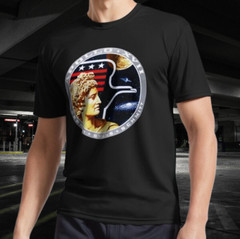 Apollo 17 logo Active T-Shirt Funny ALL Color And Size Mode American Tee