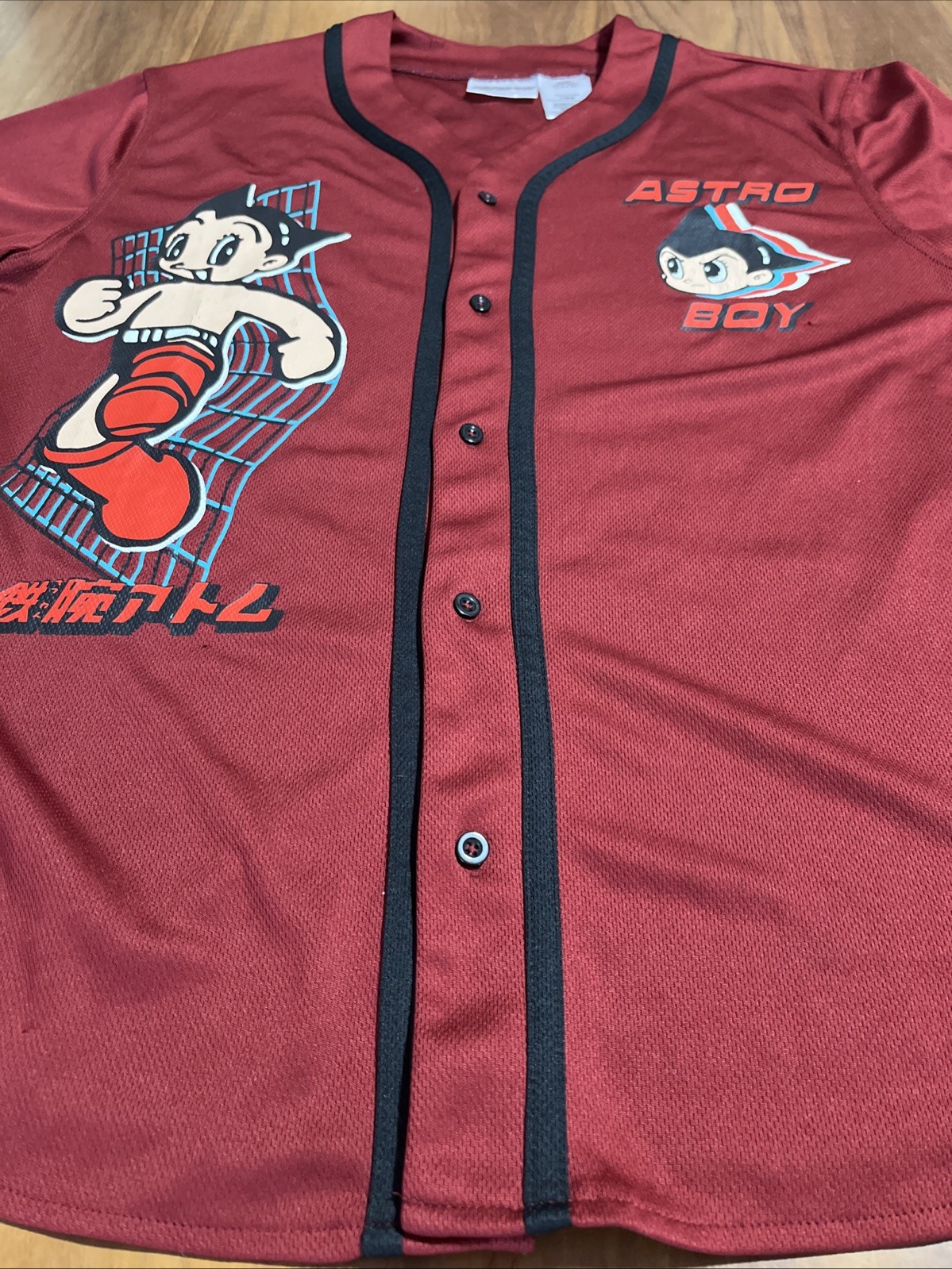 Astro-Boy Baseball Jersey Size Large Isaac Morris Limited Mighty Atom Zoom gallery