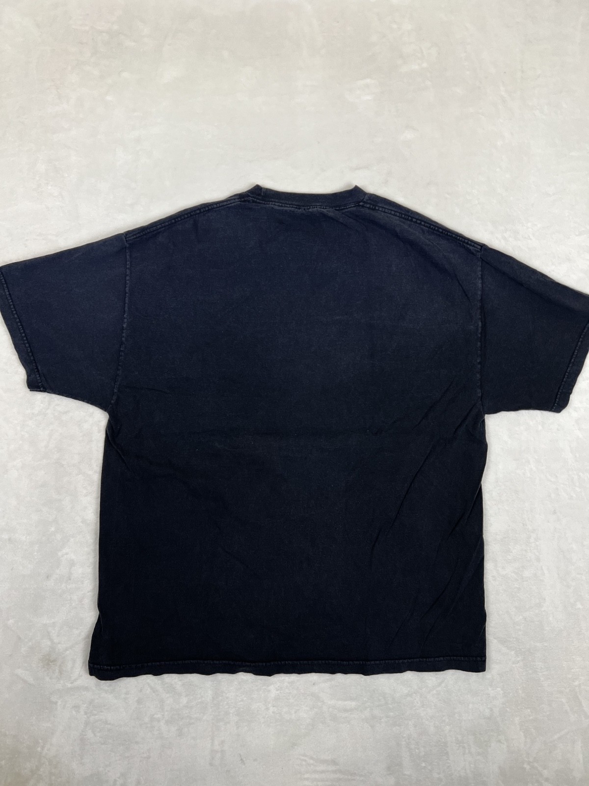 Vintage Famous Stars And Straps T-Shirt Size XL Black Y2K Faded Grunge gallery