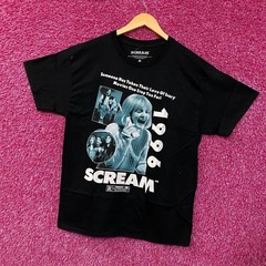 Scream Casey Becker Phone Call Graphic Horror Classic T-Shirt Large