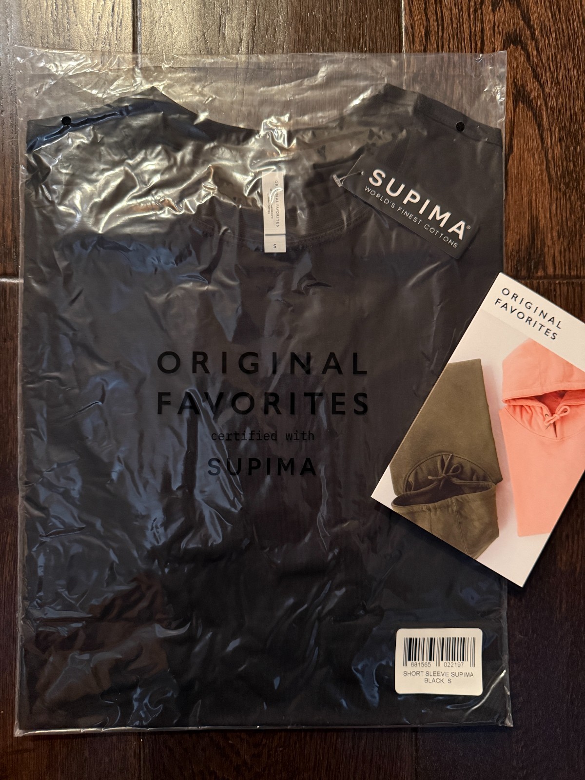 Original Favorites 100% Supima Cotton - Black - All Sizes - T Shirt Blank - New gallery