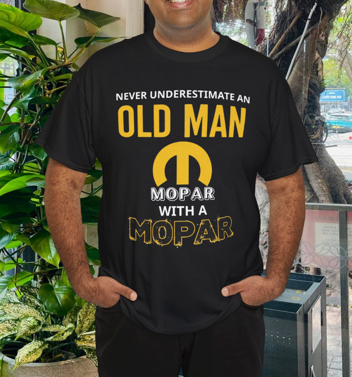 Never Underestimate An Old Man With A Mopar Class T-Shirt gallery
