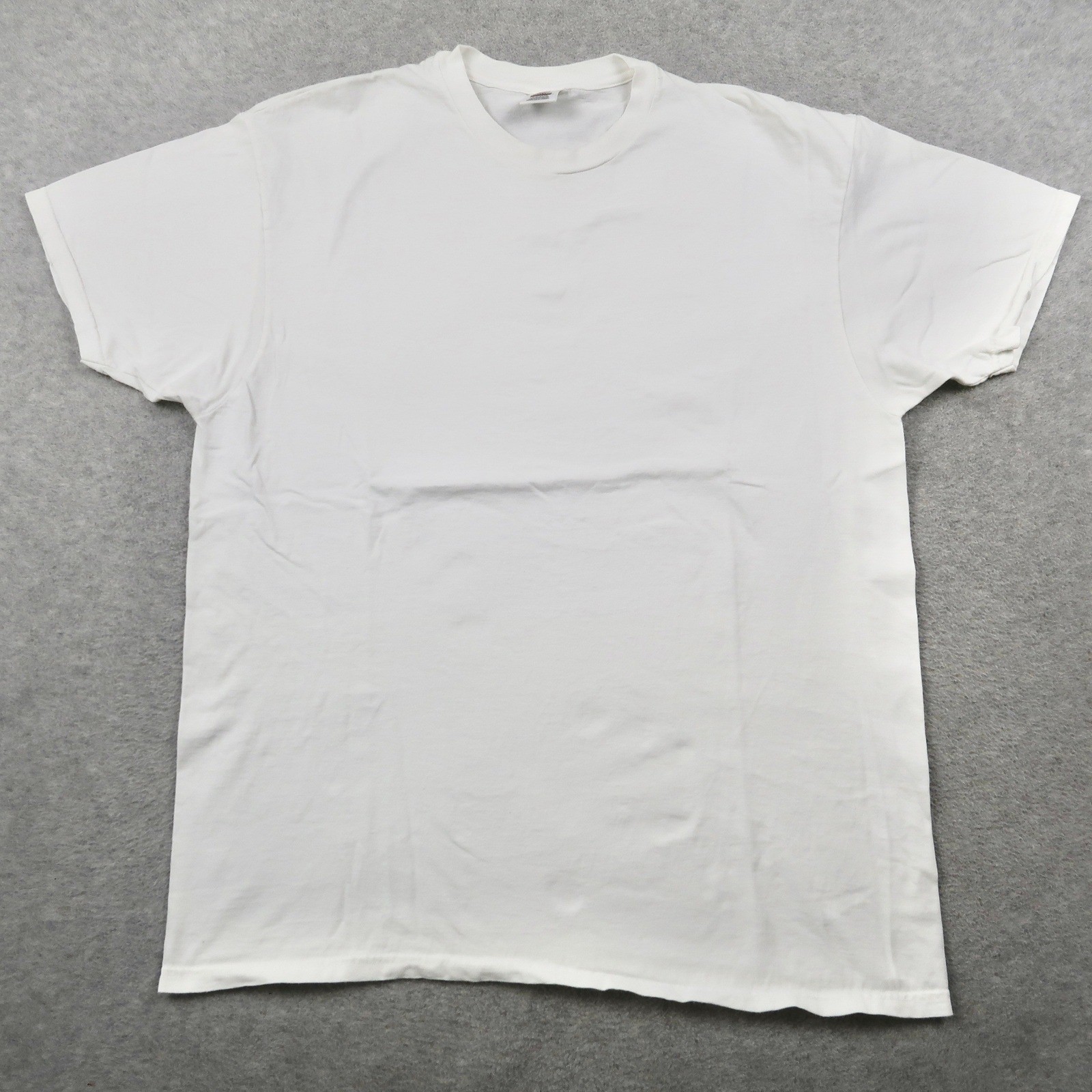 Kirkland Signature Select Mens XL White Combed Cotton Crewneck T-Shirt 4186 gallery