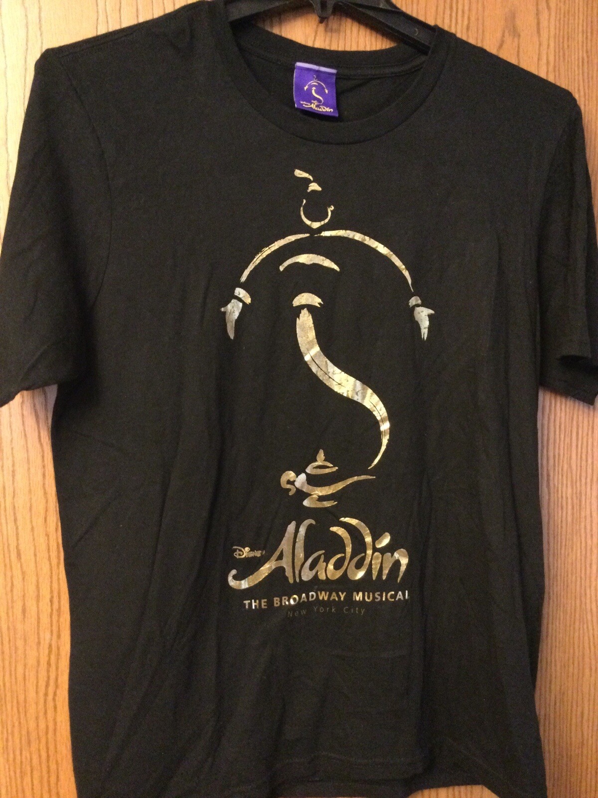 Aladdin - The Broadway Musical - Black Disney Shirt - L. gallery