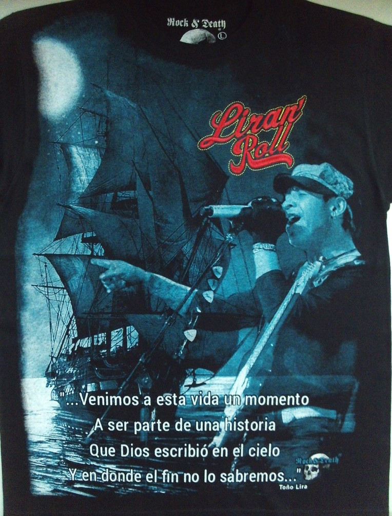 LIRAN ROLL SHIRT,INTERPUESTO BANDA BOSTIK ROCK URBANO EL TRI EL HARAGAN CAIFANES gallery
