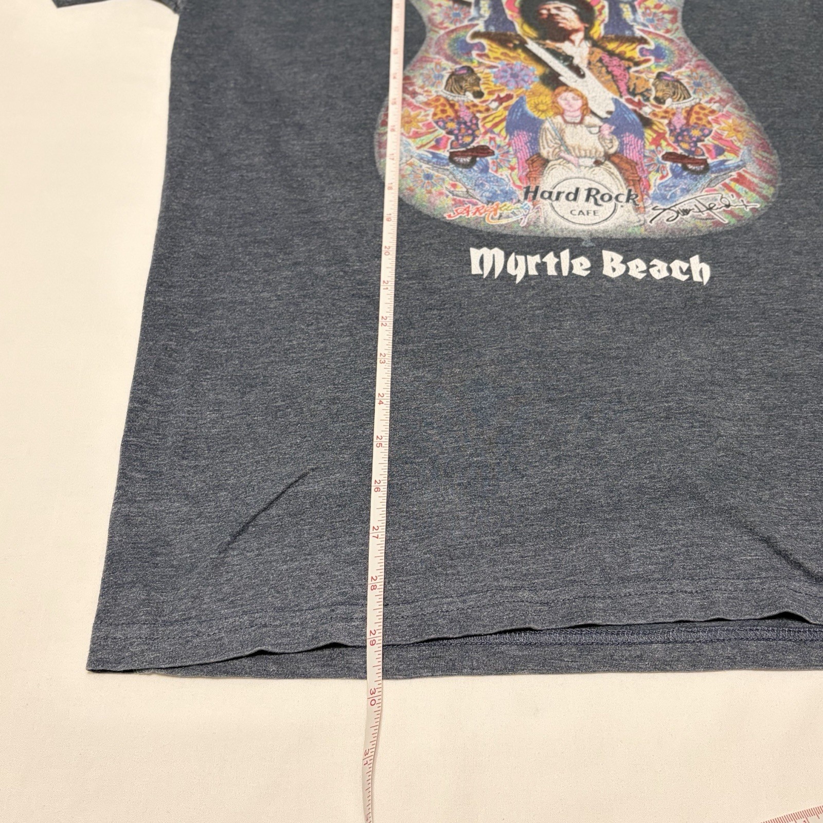 Hard Rock Cafe Jimi Hendrix Shirt XL Signature Series 29 Myrtle Beach Fender gallery