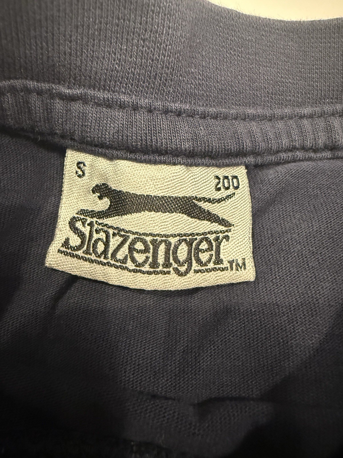 Slazenger Normandie D-DAY Navy Blue tee T Shirt Men’s Size: Small Vintage gallery