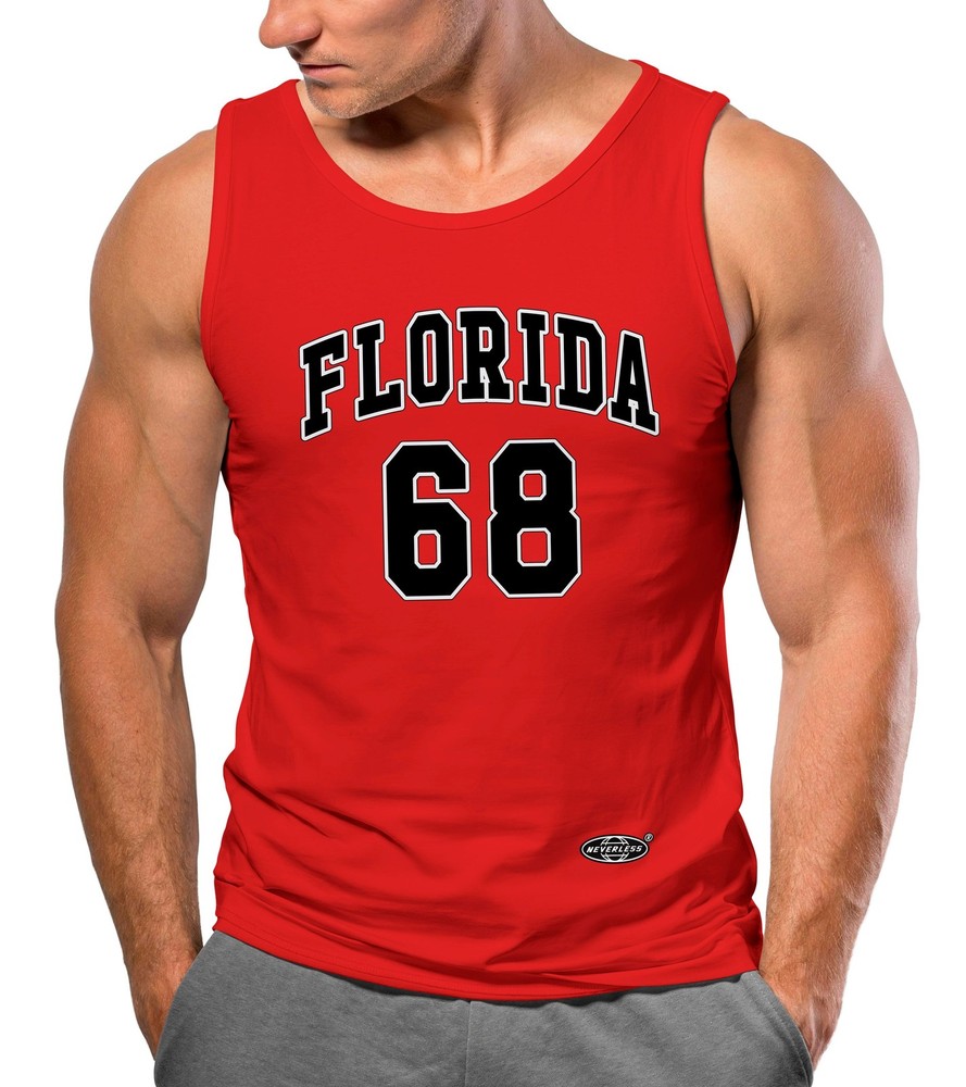 Men’s Tank Top Print Florida 86 Jersey College Style Basketball Sports