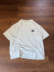 Vintage 90s grail Ocean Pacific OP Pastel Mint Green surfer Logo Tee