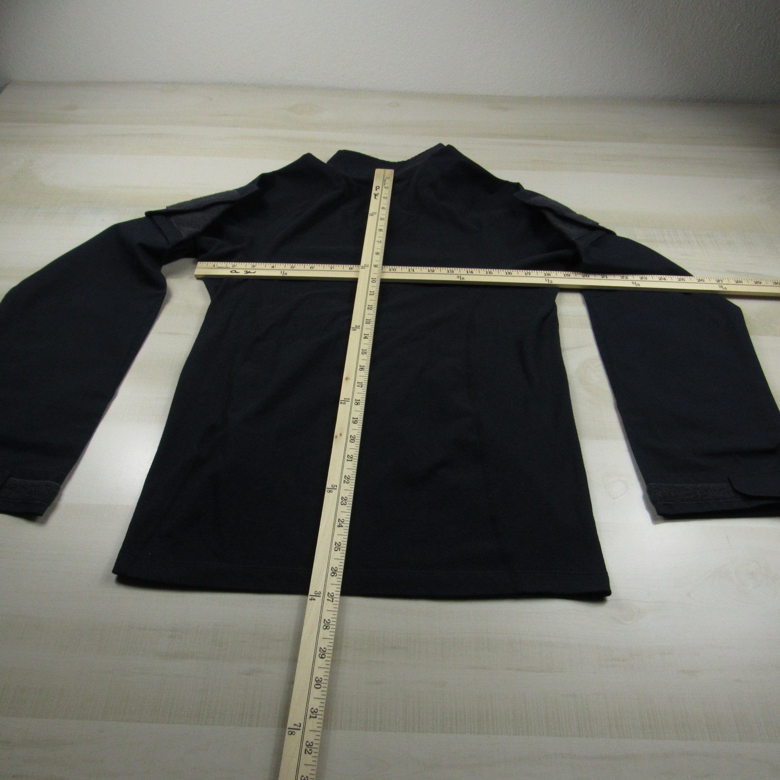 5.11 Tactical Shirt Mens Medium Black Rapid Assault Zip Combat Utility Military gallery