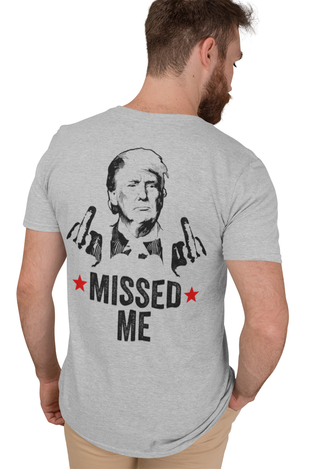 Donald Trump Rally Shot Support Trump MAGA 2024 Election T-Shirt gallery