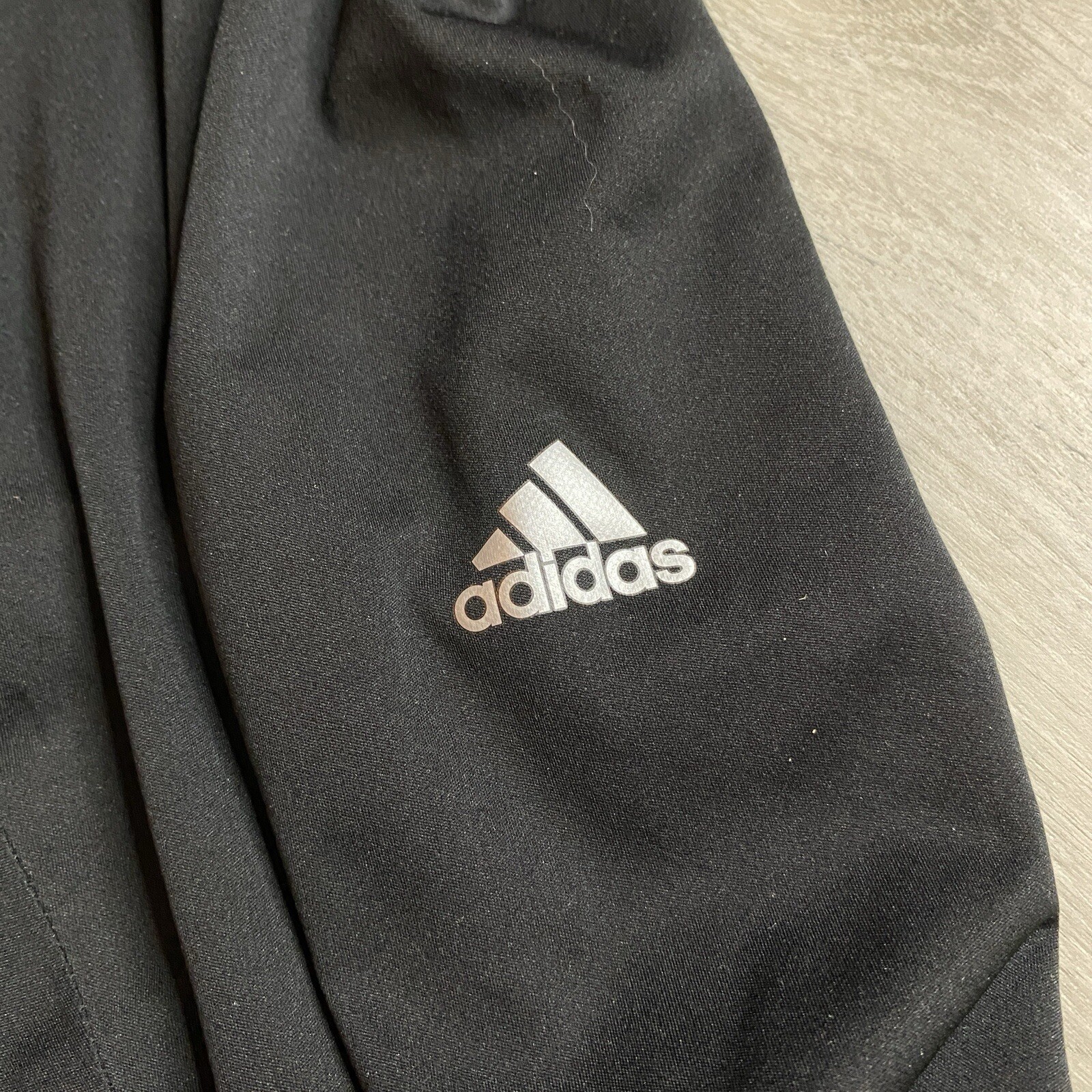 Adidas Men's M Jacket ClimaRight Long Sleeve 1/4 Zip Mock Neck Pockets Lined gallery