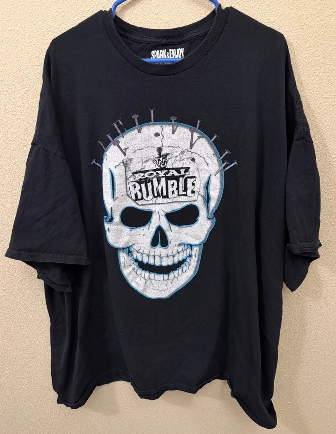 WWF Royal Rumble 1998 Modern Vintage Style 5XL T-Shirt Pro-Wrestling 90’s Retro