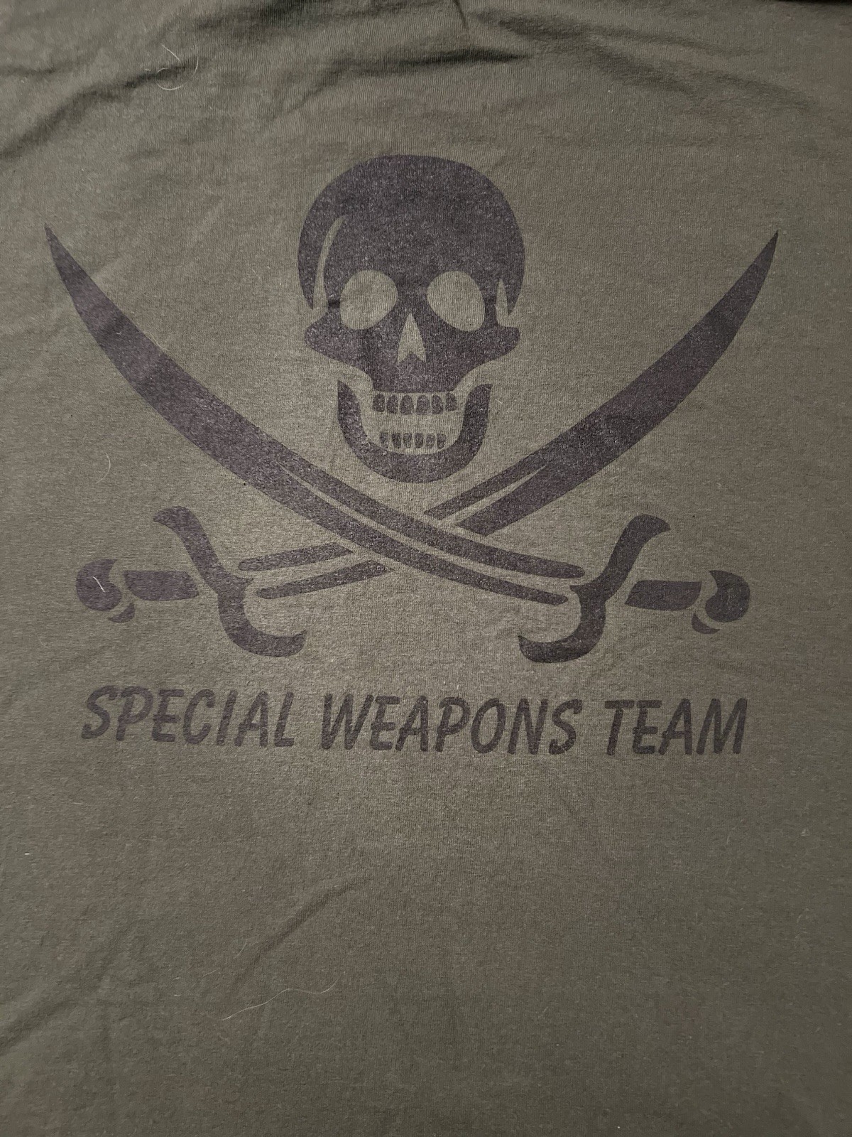 NEW Spikes Tactical Medium T Shirt OD Green Special Weapons Team