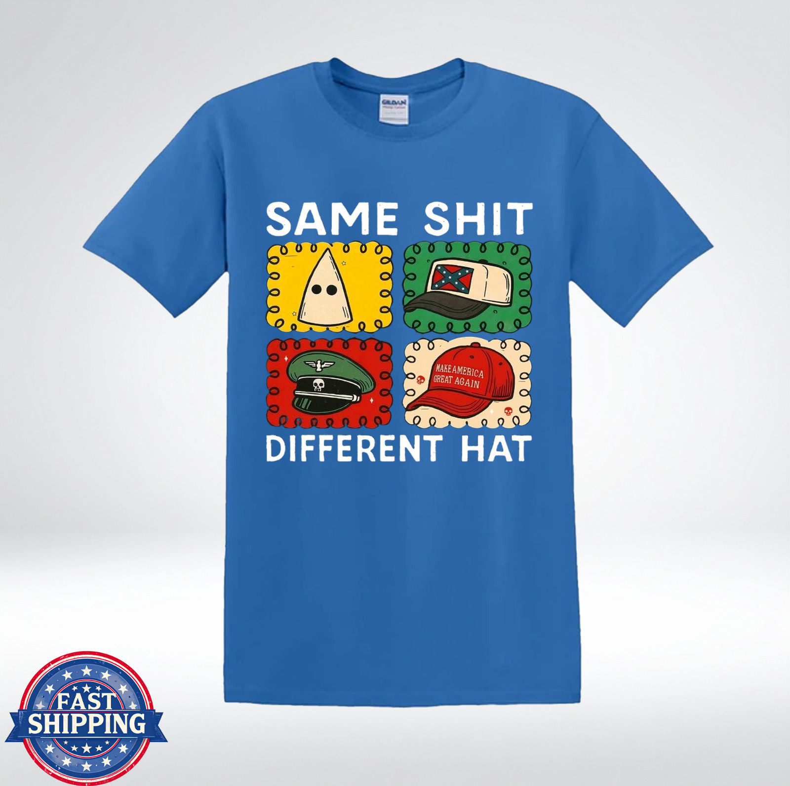 Same Idea Different Cover Political Awareness T-Shirt gallery