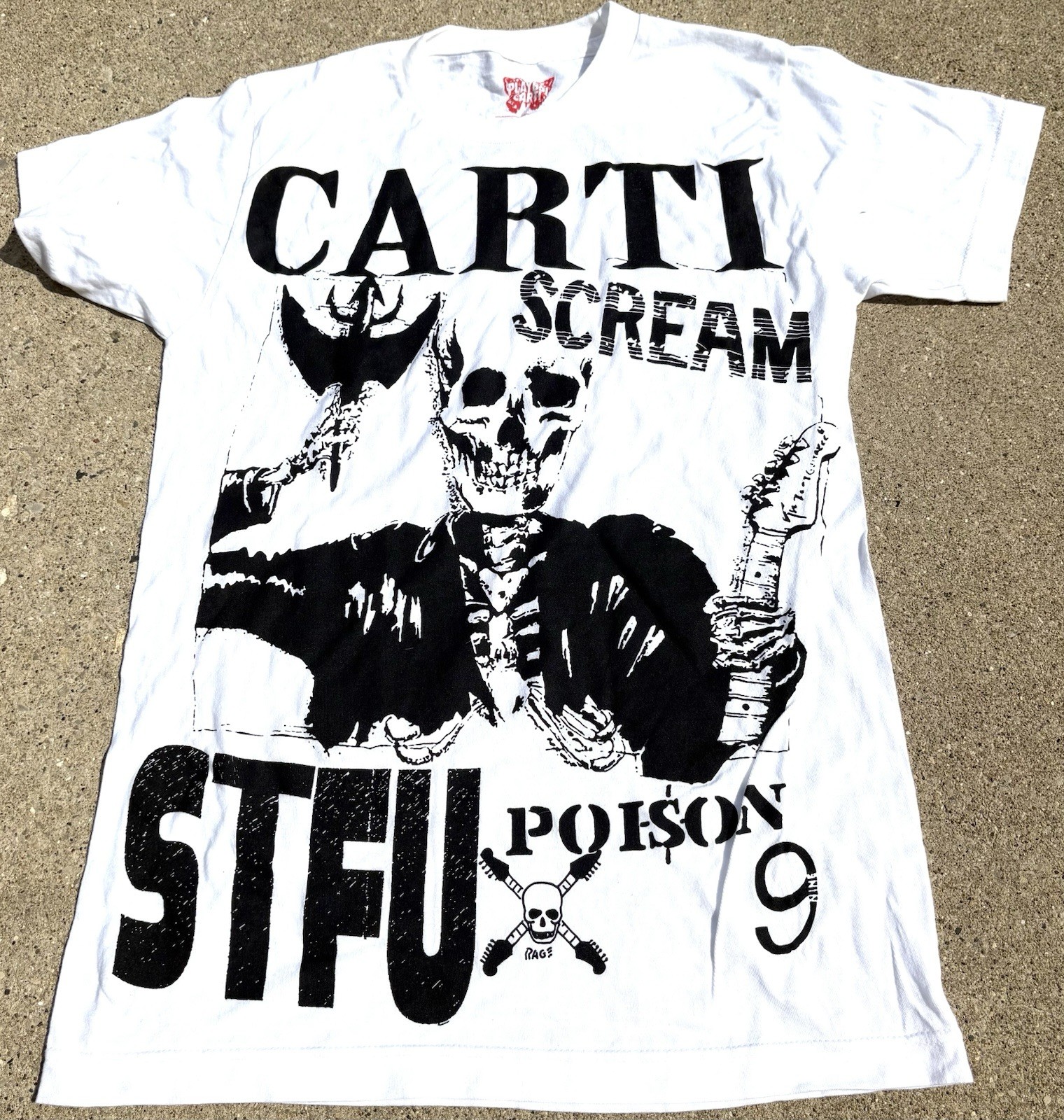 PLAYBOI CARTI Tour Merch SMALL T-shirt MAGNOLIA