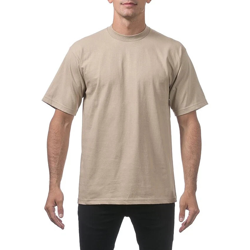 Pro Club Men's Heavyweight Cotton Short Sleeve Crew Neck T-Shirt gallery