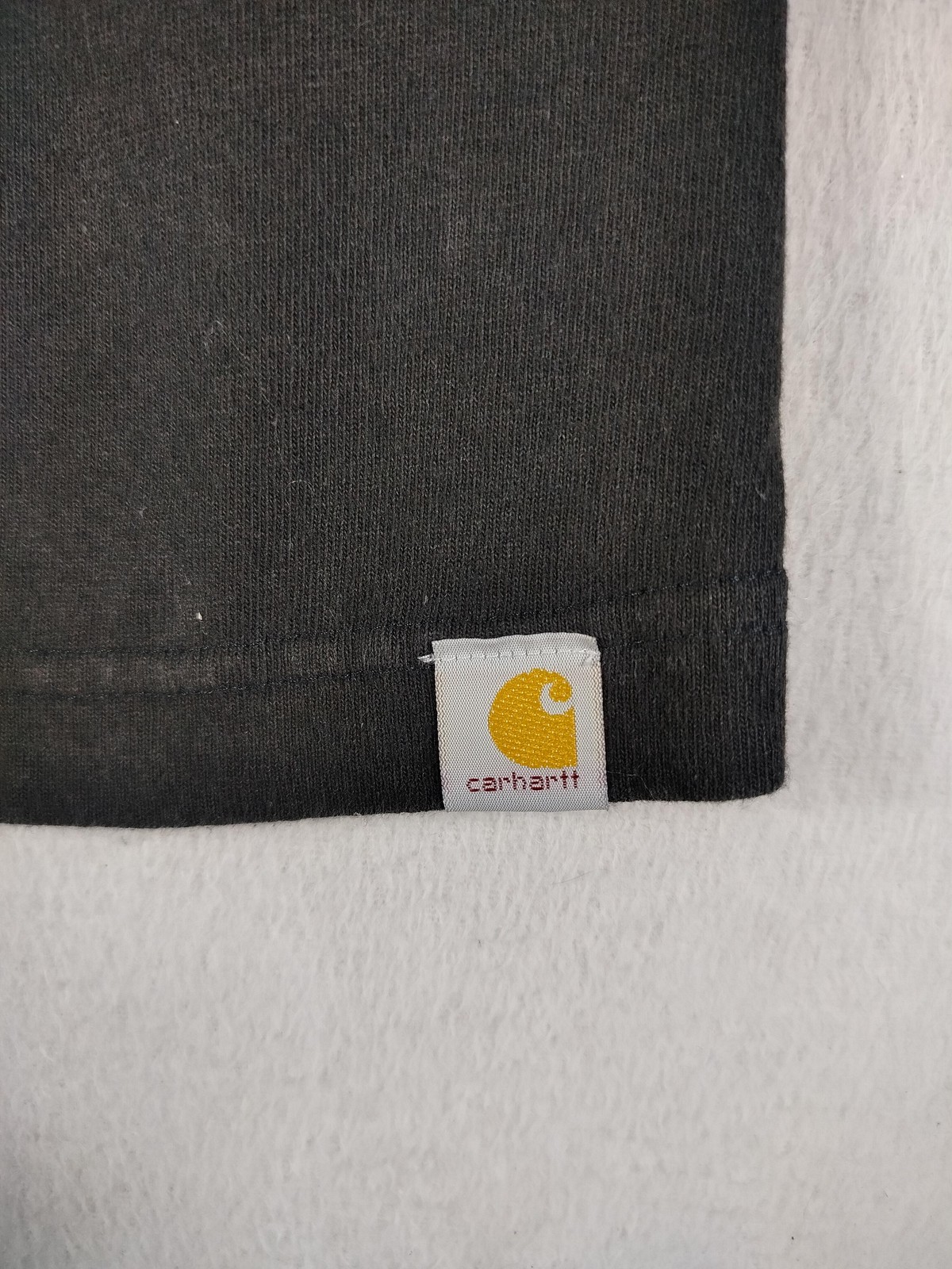 Carhartt Shirt Mens Large Tall Black Relaxed Fit Workwear Durable Heavy Duty gallery
