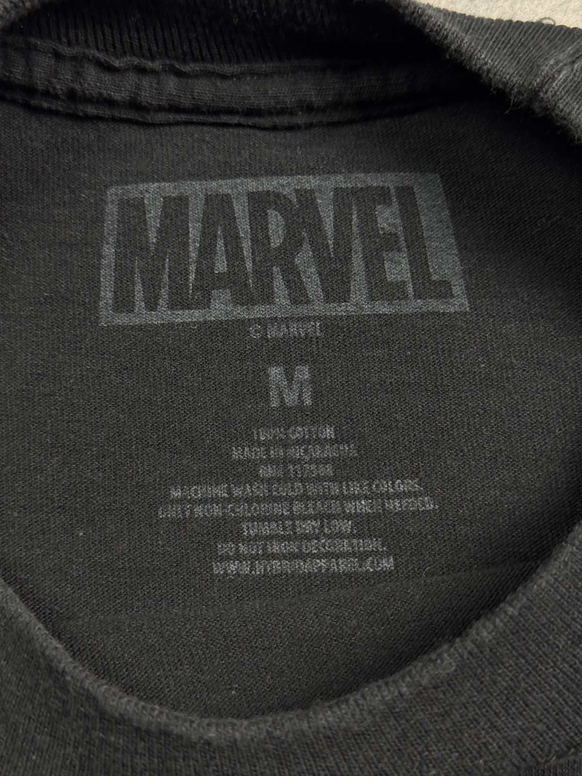 Marvel Venom Black Long Sleeve Shirt Spider-man Evil Comics MEDIUM Japanese Text gallery