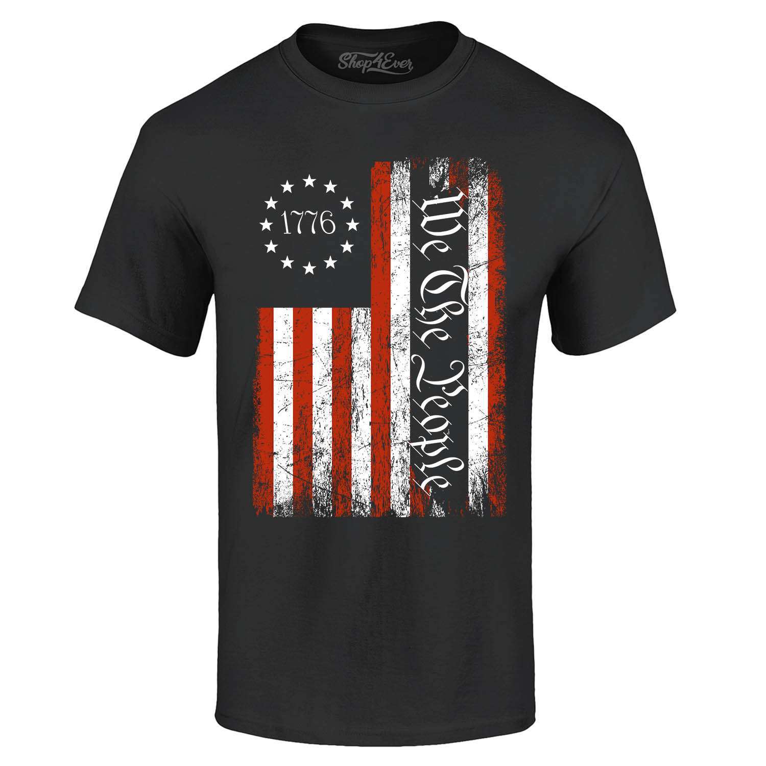 We the People 1776 American Flag T-shirt 4th of July Shirts gallery