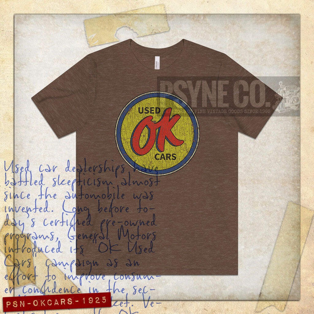 OK Used Cars 1925 Vintage Men’s T-Shirt gallery